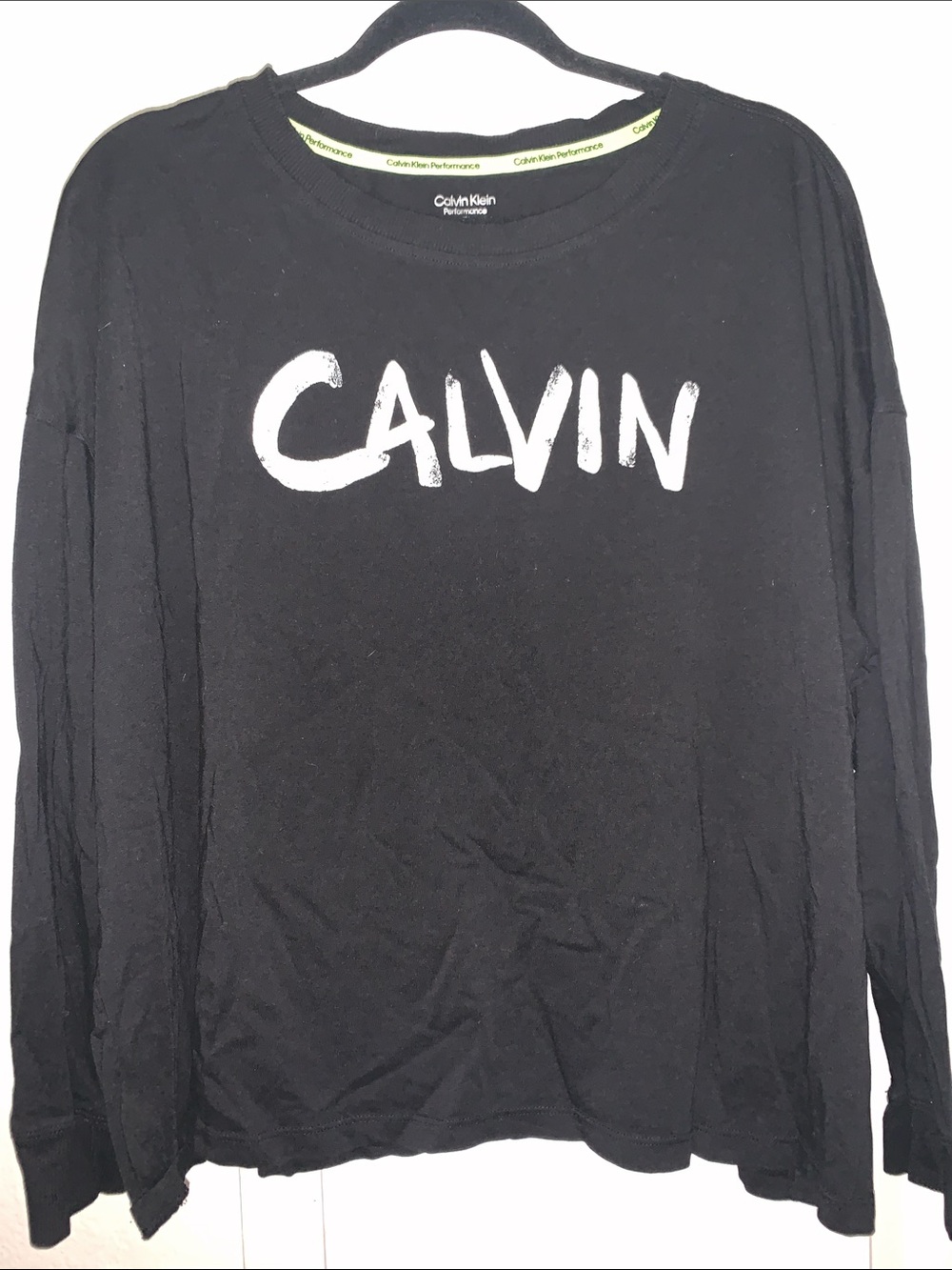 Calvin Klein Top w/ logo print — size 3X